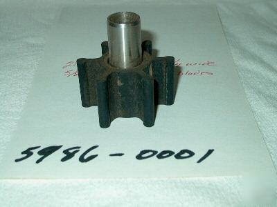 New jabsco impeller 5986-0001 ** ** 2 1/4