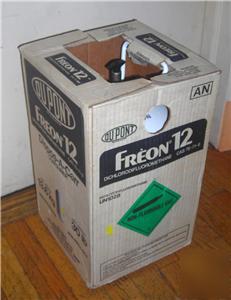 R12 r-12 freon refrigerant dupont brand 30 lb