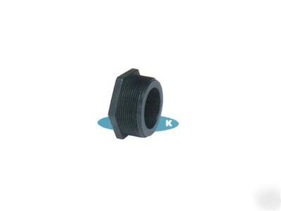  poly threaded pipe plugs 1/4