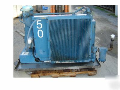 Quincy air compressor 50HP QSB50ANA32M 235CFM <30KHOURS