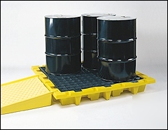 4 drum nestable pallet