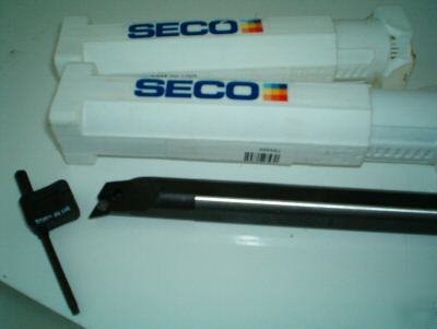  2 seco indexable tool holder for dcmt carbide inserts