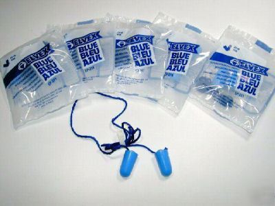 Free ship hearing protection elvex corded earplug 5 pks