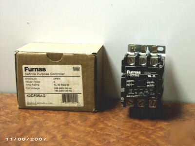 Furnas definite purpose controller contactor 42CF35AG