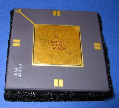 New hp 1XX6-0001 cpu gold leads collectible 1996 
