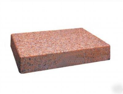 New * precision red granite surface plate 12