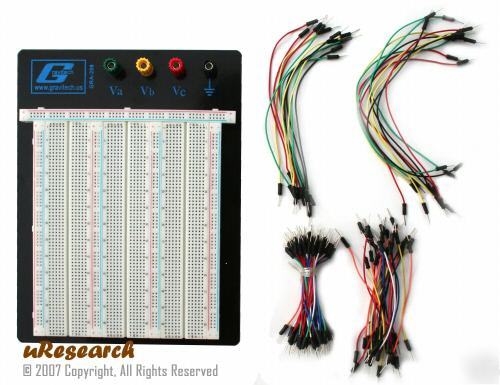 New solderless breadboard 2590 pts prototype free wires