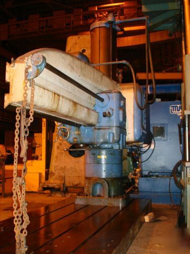 Radial drill carlton machine 7' arm