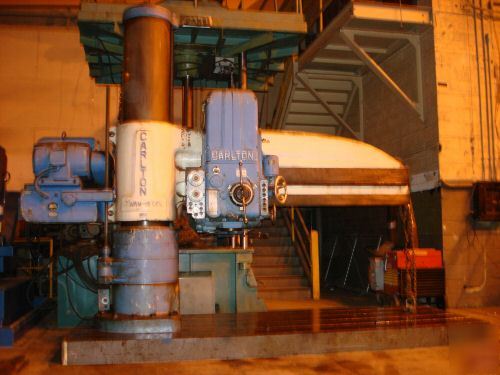 Radial drill carlton machine 7' arm