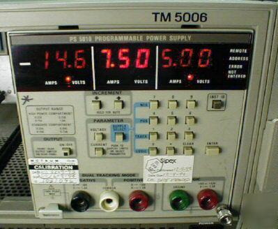 Tektronix ps 5110 tracking triple output power supply 