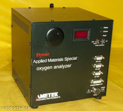 Dycor ametek CG1100-gs oxygen analyer 