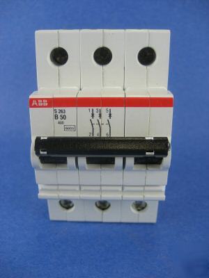 Fg wilson circuit breaker 608-282 / abb S263 B50