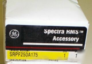Ge spectra circuit breaker rating plug SRPF250A175