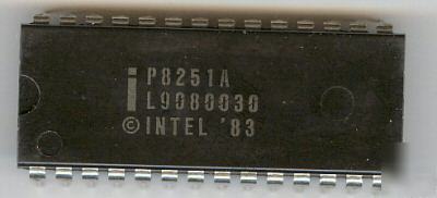 Integrated circuit P8251A intel communication interface