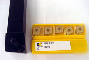 New 10 kennametal cnmg 432 inserts + 1