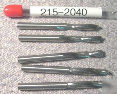 New usa carbide wire gauge(#6) twist drills qty-5 $93.20