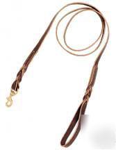 Western sportsmans supplies k-9 leather dog lead #951