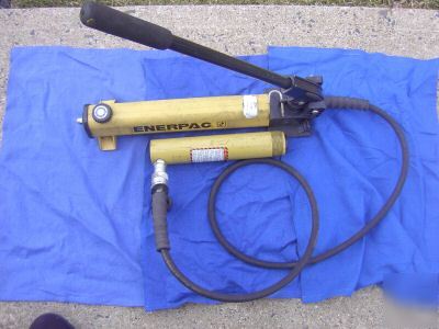 Enerpac p-391 hydraulic pump w/ RC108 cylinder complete
