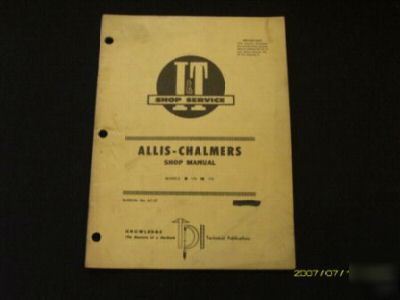 Allis chalmers i&t manual 170 175