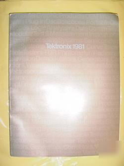 1981 tektronix catalog tube ham