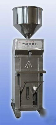 Bottle filler, manual piston type, up to 150 ml