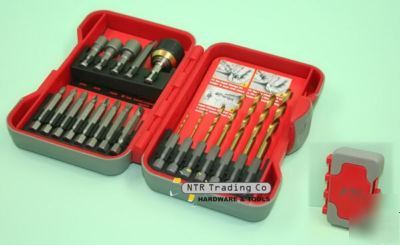 Elite 20PC rapid change driver-bit bits set power tools