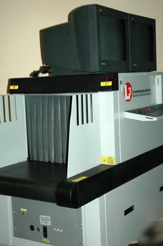 L-3 x-ray xray baggage security scanner linescan 215