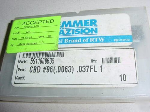Kemmer #96 / .0063
