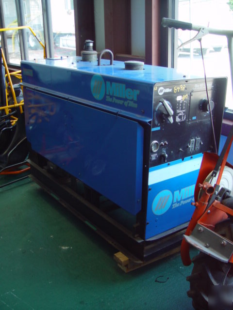 2003 miller big 40 power diesel generator / welder 