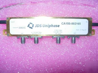 Jdsu apeâ„¢ catv band optical modulator c band