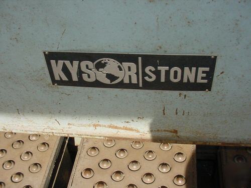 Krysor machine steel bridge saw 147