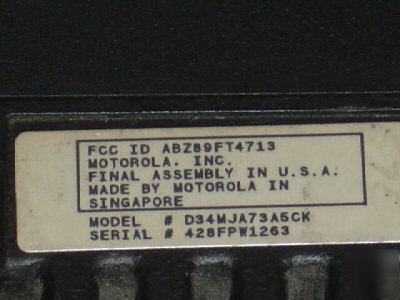 Motorola maxtrac 100 mobile radius professional uhf