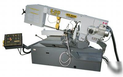 New hyd-mech manual s-20 band saw 