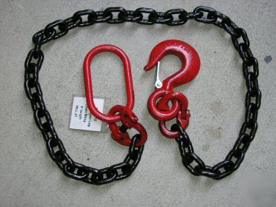 New lifting/hoist/chain sling/one choker leg x 5 ft 