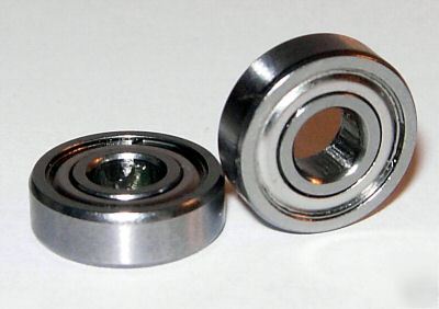 New (2) 695-zz ball bearings, 5X13MM, 5 x 13 mm, lot