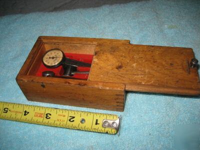 Vintage ~micro-master~ dial in original wood box, u.s.a