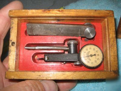 Vintage ~micro-master~ dial in original wood box, u.s.a