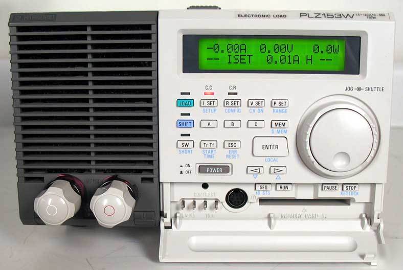 Kikusui plz-153W electronic load programmable 