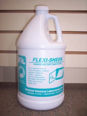 Ncl flexi-sheen rubber floor wax & conditioner