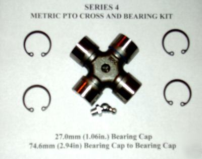 Series 4 metric pto cross & bearing kit