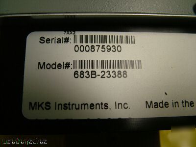 Mks instruments exhaust throttle valve 683B-23388