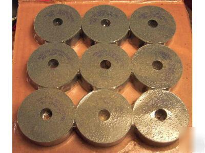 New 9 norton grinding wheel 57A80-kvbe 2 1/4