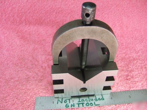 Starrett #568 v-block and clamp machinist toolmaker 