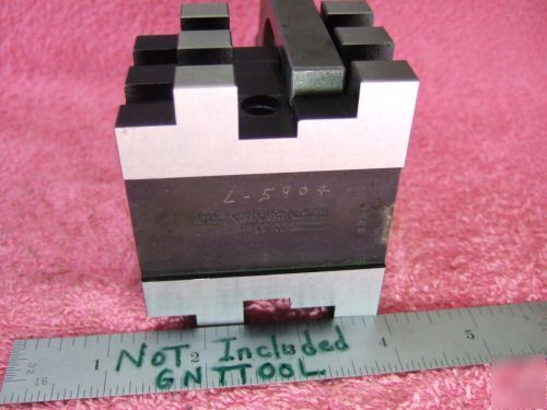 Starrett #568 v-block and clamp machinist toolmaker 